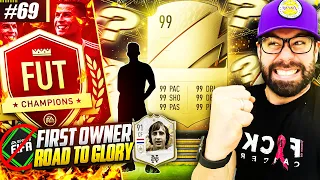 I PACKED ONE OF THE BEST GOLD CARDS IN FIFA!!  - First Owner RTG #69 -  FIFA 22