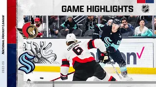 Senators @ Kraken 3/9 | NHL Highlights 2023