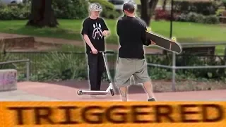 What Happens When Skaters Meet Scooter Kids?