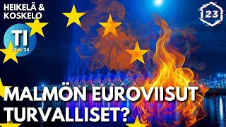Euroviisut lähestyvät, Ruotsi pelkää pahinta | Heikelä & Koskelo 23 minuuttia | 885