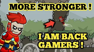 I AM BACK GAMERS AND BECAME MORE STRONGER IN MINI MILITIA !!