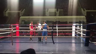 Aqmurod GAFFAROV Bishkek Международный турнир по боксу 2-round