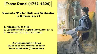 Franz Danzi (1763-1826) - Concerto Nº 2 for Flute and Orchestra in D minor Op. 31