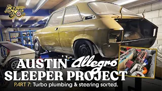 Part 7: Austin Allegro Type R Sleeper Turbo & intercooler plumbing