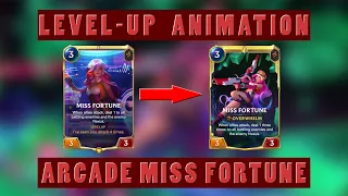Arcade Miss Fortune level-up animation | Legends of Runeterra