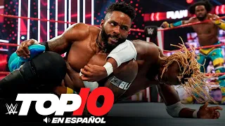 Top 10 Mejores Momentos de Raw En Español: WWE Top 10, Nov 23, 2020