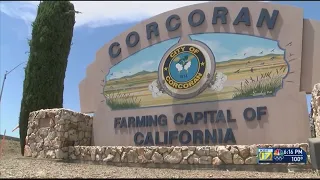 City of Corcoran is sinking because of ground water pumping