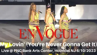 En Vogue - My Lovin' (You're Never Gonna Get It) LIVE @ PNC Bank Arts Center Holmdel NJ 6/10/2023