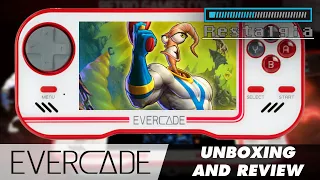 Evercade Retro Gaming Handheld Review and Beta Firmware!