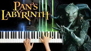 Pan's Labyrinth Lullaby (Mercedes Lullaby) - Javier Navarrete | Piano Cover | Synthesia Tutorial