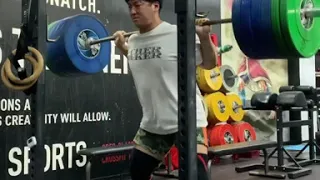 "Real Life Son Goku" Toshiki Yamamoto Back Squats 220kg x 19 Reps | Weightlifting Motivation