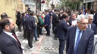 LIVE- Η ομιλία του Κυριάκου Μητσοτάκη από τη Χίο