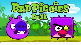 Red Ball 4 - Purple Piggies Ball - All Levels Bad Piggies Gameplay Volume 3
