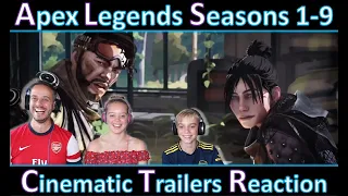 Apex Legends | Seasons 1 - 9 Trailer | Reaction