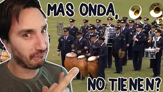 Banda de las Fuerzas Armadas del URUGUAY en ARGENTINA. Argentino reacciona