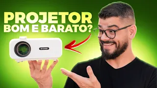 PROJETOR BOM E BARATO? BlitzWolf V5 TÁ MUITO BOM! (+Dica para taxa mais barata)