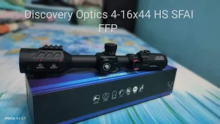 Discovery Optics 4-16x44 HS SFAI FFP unboxing