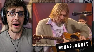 Nirvana - About A Girl (MTV Unplugged) | REACTION!!