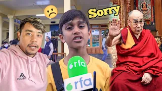 😡Ab Ashliyaat Samnee Aya | Bacche Ne Kya Kaha Dalai Lama Je Ko | Media Ko Sorry Kehna Chaiye Ab |