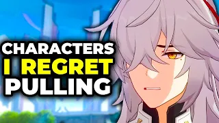 Characters I REGRET Pulling For In Honkai Star Rail