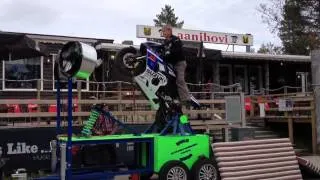 wheelie machine in Finland. Вилли машина в Финляндии.