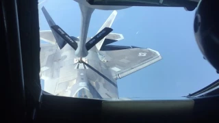 A look inside the KC-135 Air Refueling Tanker