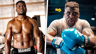 Francis Ngannou training for Tyson Fury - HIGHLIGHTS | BOXING FIGHT HD