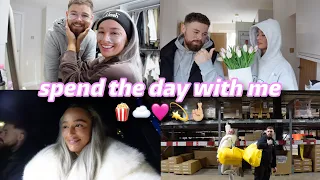 spend the day with me 💘 | self care morning, ikea trip, cinema date & more