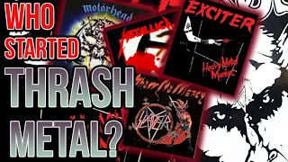 WHAT WAS THE FIRST THRASH METAL ALBUM? (Metallica, Black Sabbath, Exciter, Motorhead, Venom)