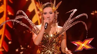 ГУЛИСТАН АХМЕРОВА. "Tears of gold". Финальные концерты. Сезон 10. Эпизод 15. X Factor Казахстан