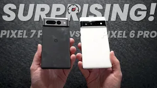 Google Pixel 7 Pro vs Pixel 6 Pro - THIS IS SURPRISING