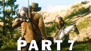 Red Dead Redemption 2 Gameplay Part 7 - Bounty Hunting, Horse Wrangling & More [RDR2] PS4 Pro