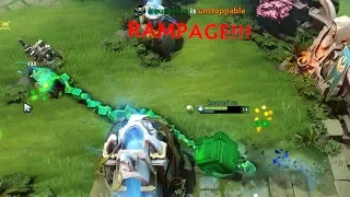 WTF Rubick RAMPAGE with stolen ULTIMATES
