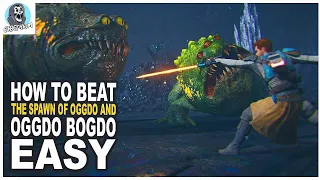 USE THIS TRICK To Beat Spawn Of Oggdo And Oggdo Bogdo EASY | Star Wars Jedi Survivor