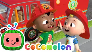 Fire Truck Song! | CoComelon Songs & Nursery Rhymes