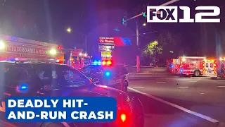 Man killed in hit-and-run crash in Hillsboro