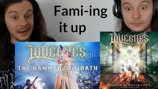 (REACTION) Lovebites - The Hammer of Wrath - Live From Knockin' At Heaven's Gate