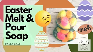 Easter Egg Melt and Pour Soap Making Soap Recipes Tutorial for Beginners