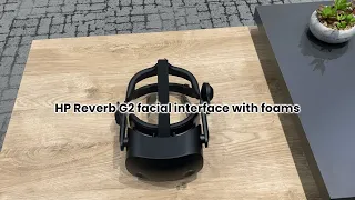 HP Reverb G2 Facial interface with foams