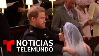 El Príncipe Harry y Meghan Markle renuncian a la realeza británica | Noticias Telemundo