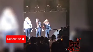 Dave Mustaine  vs guardias de seguridad