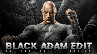 Black Adam edit ft Sahara Black Adam edit 4k | The Rock Dwayne