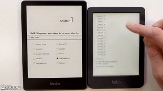 Kindle Paperwhite vs Kobo Clara BW Comparison Review