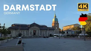 Darmstadt: A walking tour in the city 2023 I Travel Germany