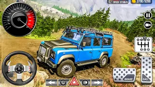Jeep Driving  SUV 4x4 Prado Driving Simulator 2023(Mud and Rocks)- Android Gameplay