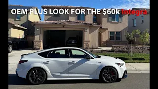 Mods on the 2024 Integra Type S | Lowered, Spaced, Interior | That OEM Plus Spec!