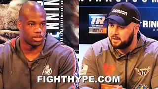 (HEAVY BEEF!) DANIEL DUBOIS VS. NATHAN GORMAN FINAL PRESS CONFERENCE AND FACE OFF