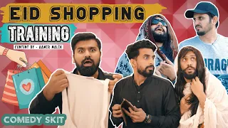 EID SHOPPING TRAINING | Comedy Skit | Karachi Vynz Official