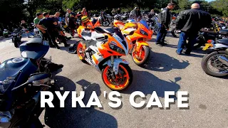 One of the best motorcycle cafe Uk | Ryka's | rideout | motovlog