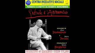 Gabriele d'Annunzio, la vita e la poetica